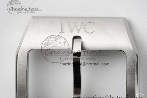 MIROTIME 0423 Pilot Chrono SS AZF 1:1 Best Edition Blue Dial on Brown Leather Strap A TimelessDesign 7060